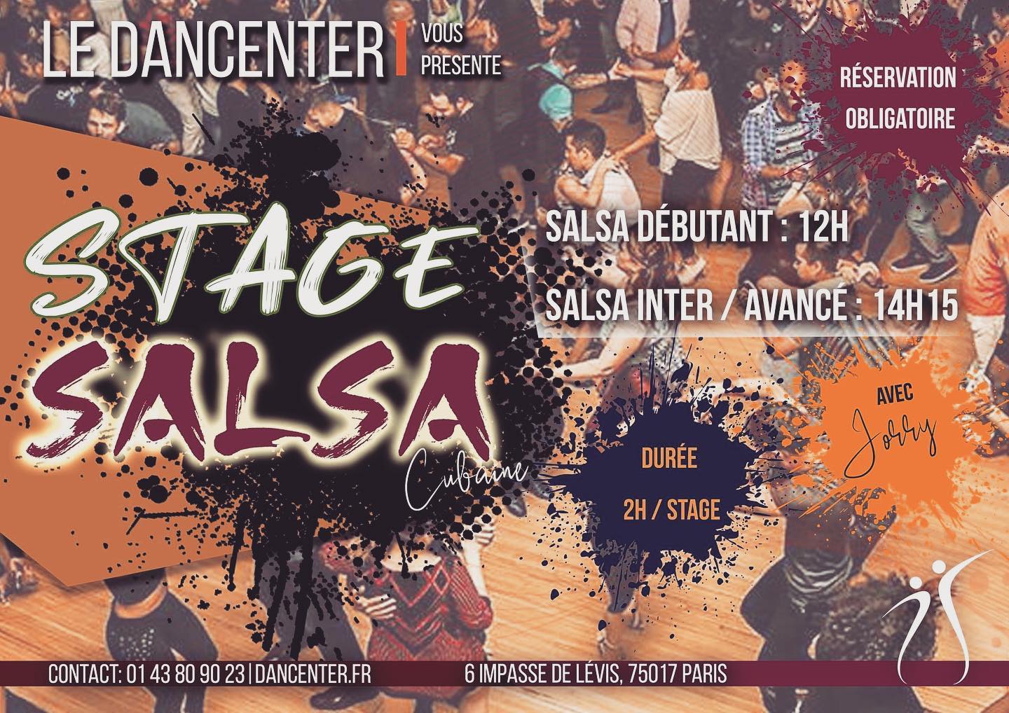 DIMANCHE 11 DÉCEMBRE
Stage de SALSA
Avec Jorry
@dancenter_paris
Tel : 01 43 80 90 23
Réservation : https://www.dancenter.fr/apprendre-a-danser-la-salsa/stages-de-salsa/