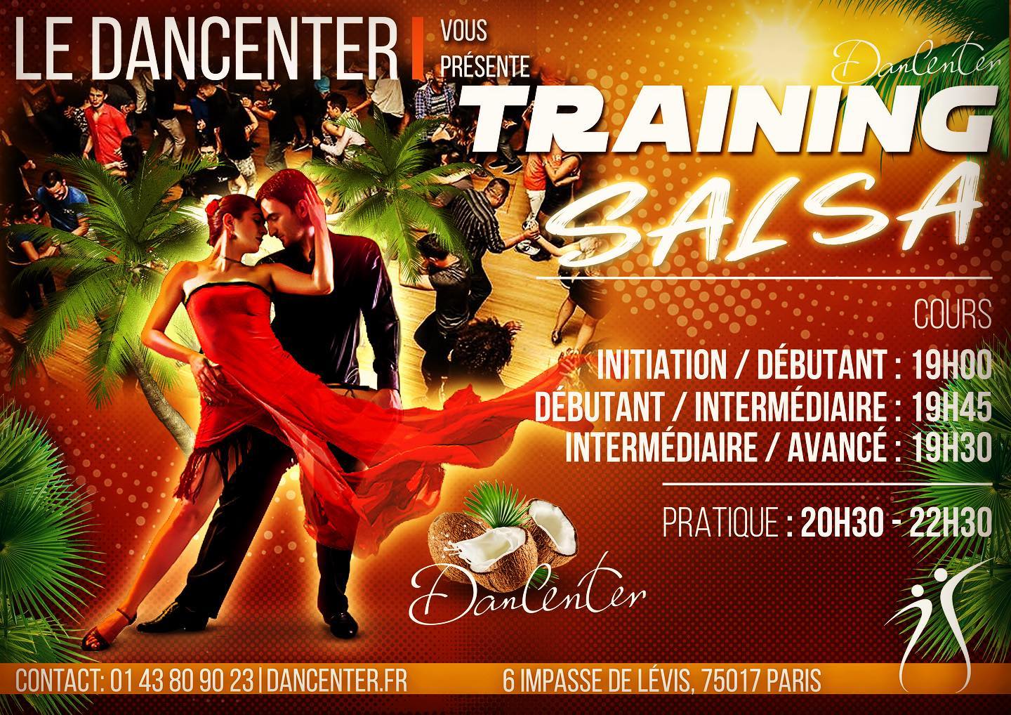 SAMEDI 11 FÉVRIER
TRAINING SALSA
@dancenter_paris
On vous attend très nombreux pour la fiesta avec toute l’équipe
#salsa #salsacubana🇨🇺 #salsacubaineparis #danseadeux #onvasortirparis